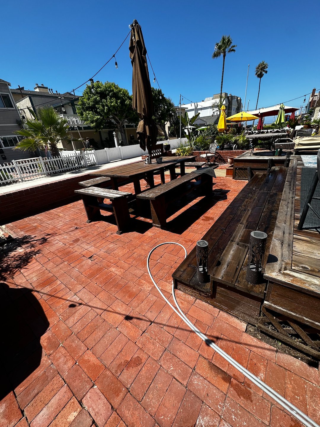 Patio Pressure Washing Done in Redondo Beach, CA