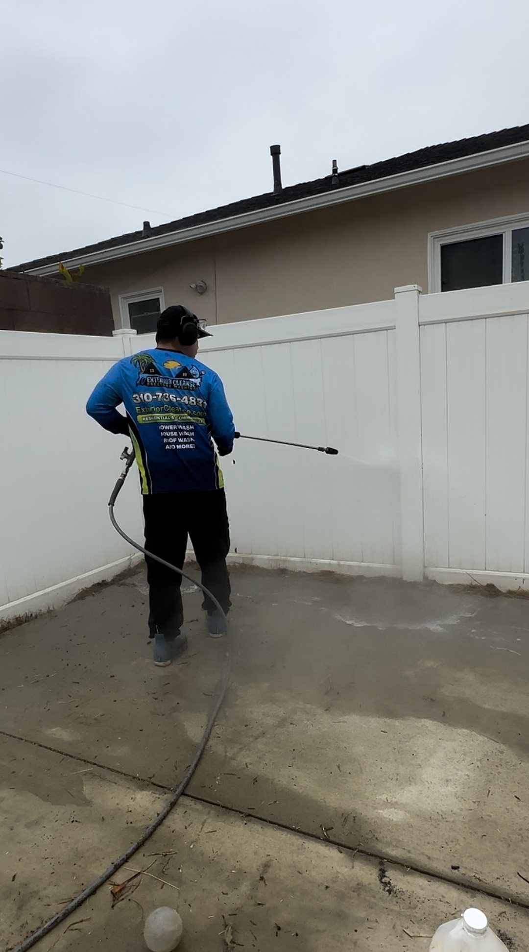 Vinyl Fence Cleaning in Gardena, CA